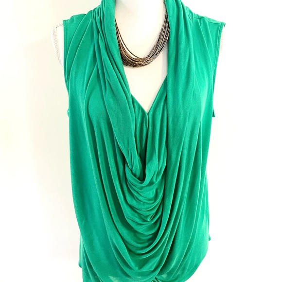 Jennifer Lopez Women’s Surplice Sleeveless Top - Picture 3 of 12